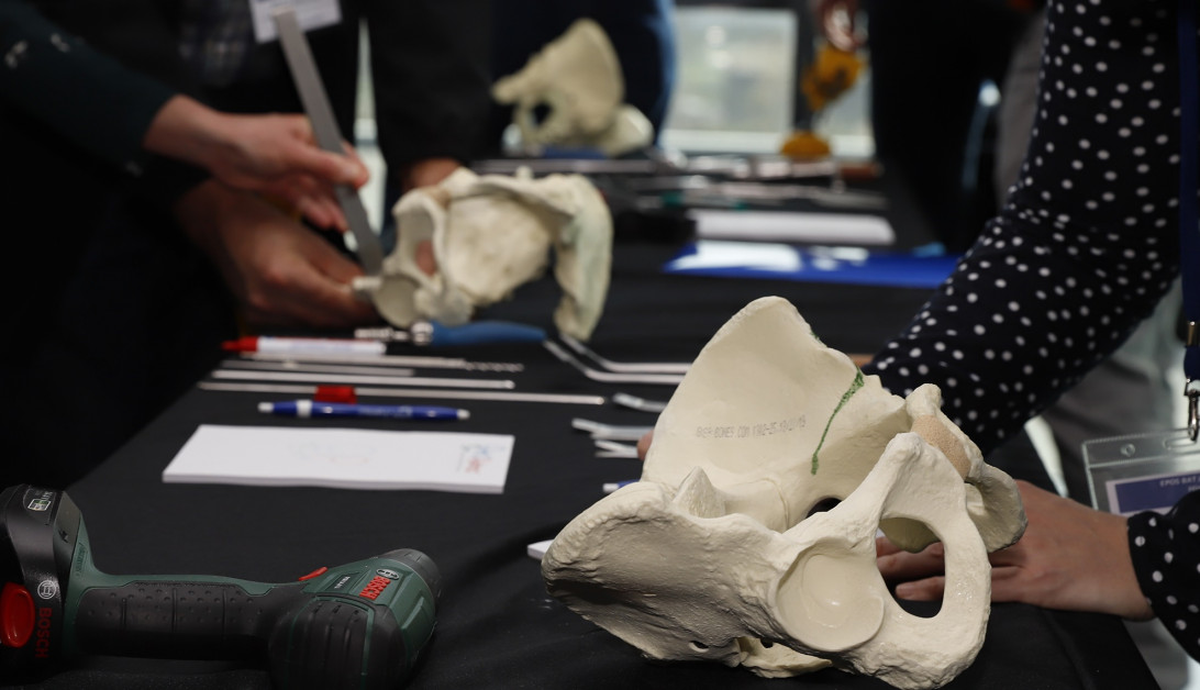 Esta imagen ilustra que: Son Espases acull un curs internacional sobre malalties relacionades amb el maluc en els pacients pediàtrics