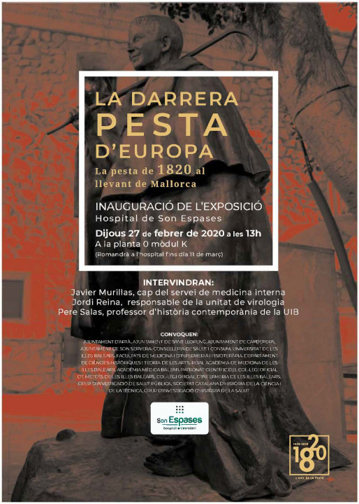 Inauguración de la exposición "La Darrera Pesta d'Europa"