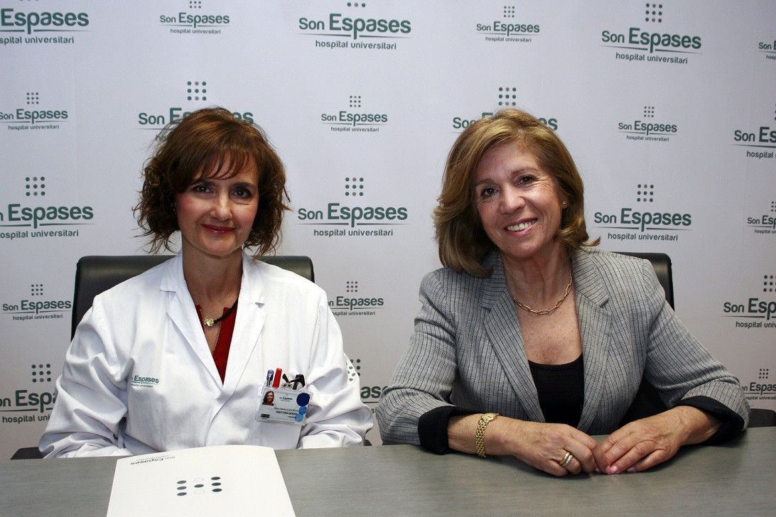 Esta imagen ilustra que: Son Espases i l’AECC adaptaran una sala d’espera d’hospitalització perquè esdevengui  un espai de trobada i relació entre pacients i els seus familiars