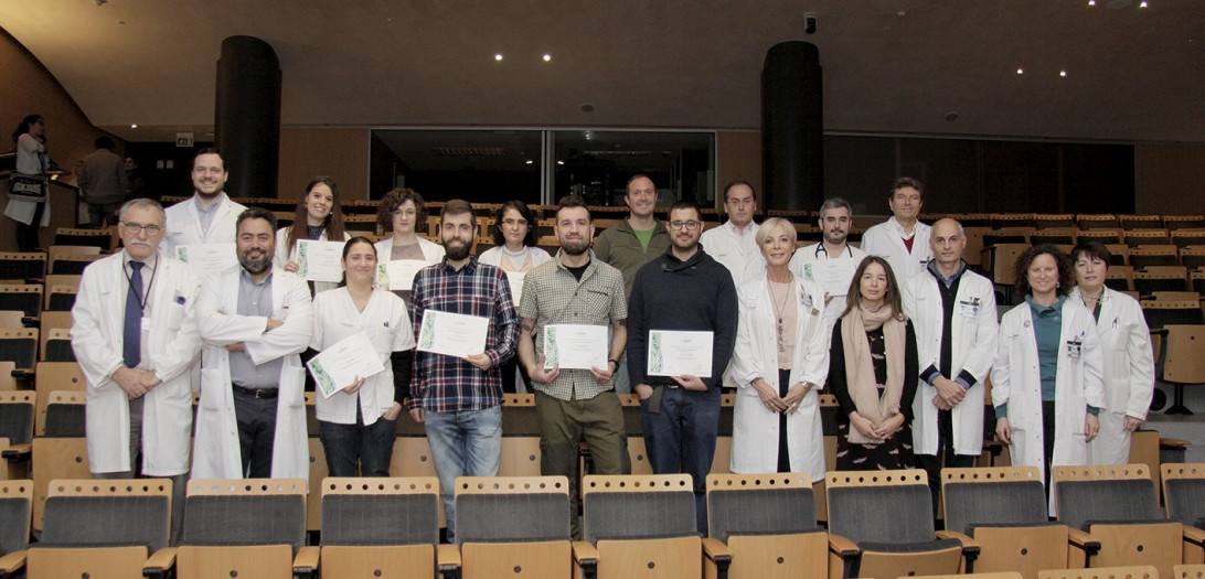 Esta imagen ilustra que: Son Espases entrega los Premios de Investigación 2016