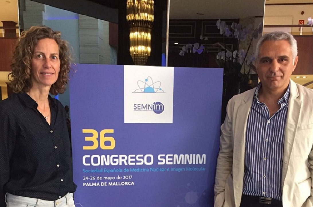 Esta imagen ilustra que: Més de quatre-cents professionals participen en el 36è Congrés de la Societat Espanyola de Medicina Nuclear i Imatge Molecular
