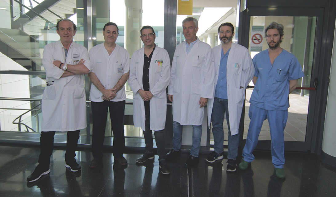 Esta imagen ilustra que: Son Espases realitza la primera extracció de pàncrees a un donant