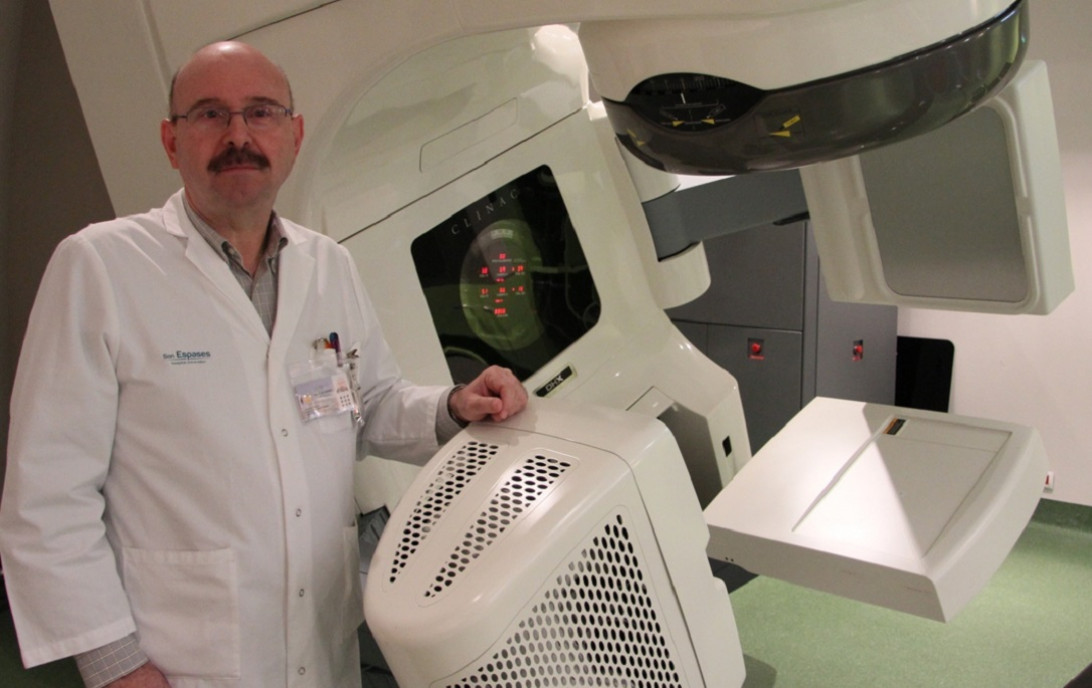 Esta imagen ilustra que: El Servicio de Oncología Radioterápica ha iniciado los tratamientos con Radioterapia de Intensidad Modulada y Radioterapia Guiada por la Imagen.