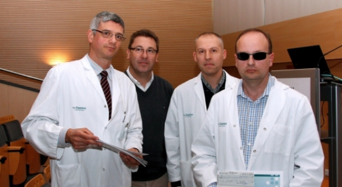 Esta imagen ilustra que: Entregados los premios de Investigación 2012 en el Hospital Universitario Son Espases