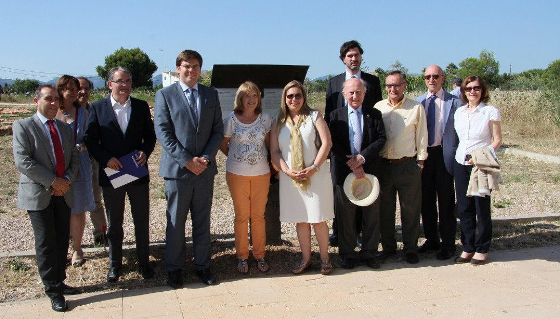 Esta imagen ilustra que: L’Hospital presenta la senyalització de l’itinerari arqueològic del Campament Romà patrocinada pel Rotary Club Palma Almudaina