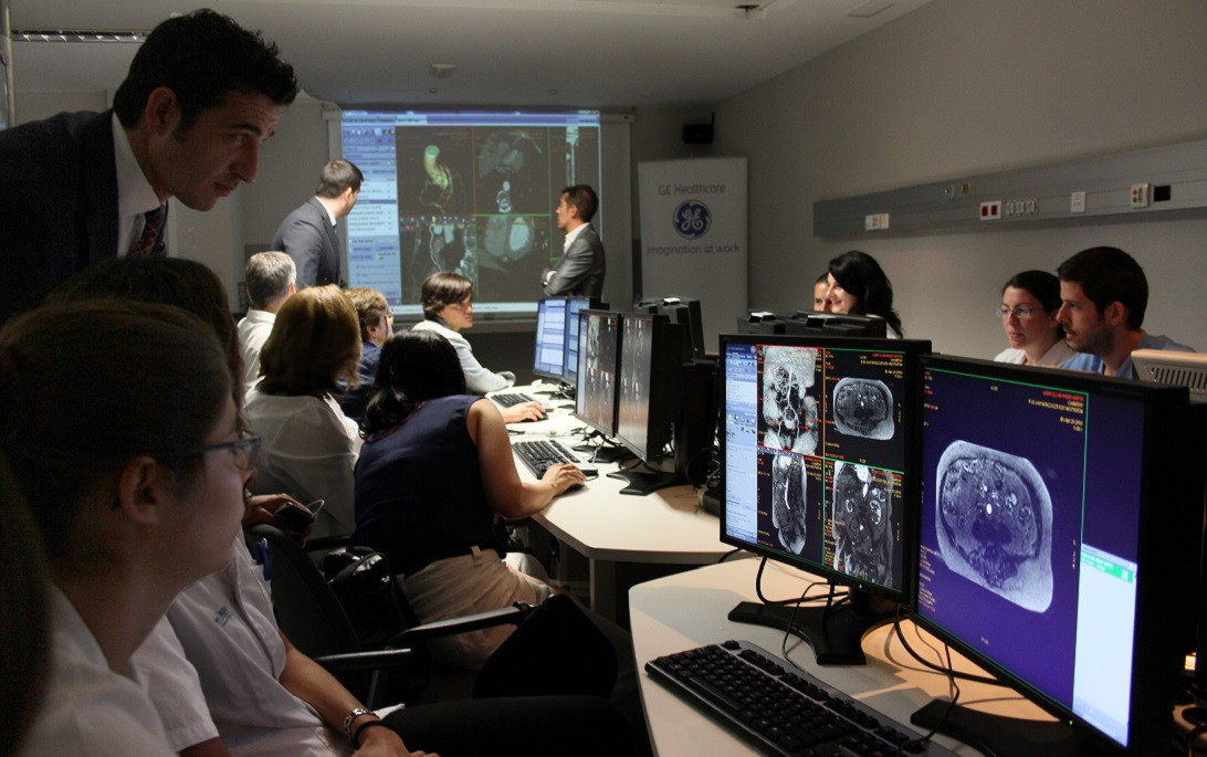 Esta imagen ilustra que: El Hospital acoge unas Jornadas de formación sobre nuevas técnicas de diagnóstico por imagen