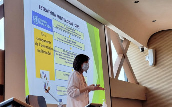 Infermers de l’Hospital es formen en l’observació de la higiene de mans per reduir les infeccions relacionades amb l’assistència sanitària