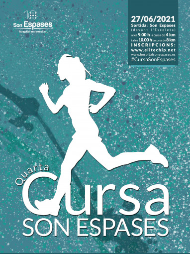 Esta imagen ilustra que: Domingo, 27 de junio, tendrá lugar la Cuarta Cursa Son Espases
