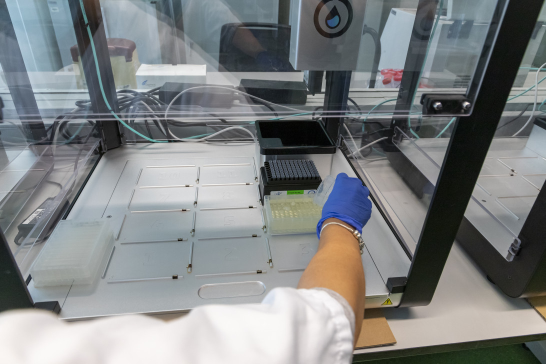 Esta imagen ilustra que: Son Espases incorporará una estación robotizada para hacer hasta 2.400 pruebas PCR al día