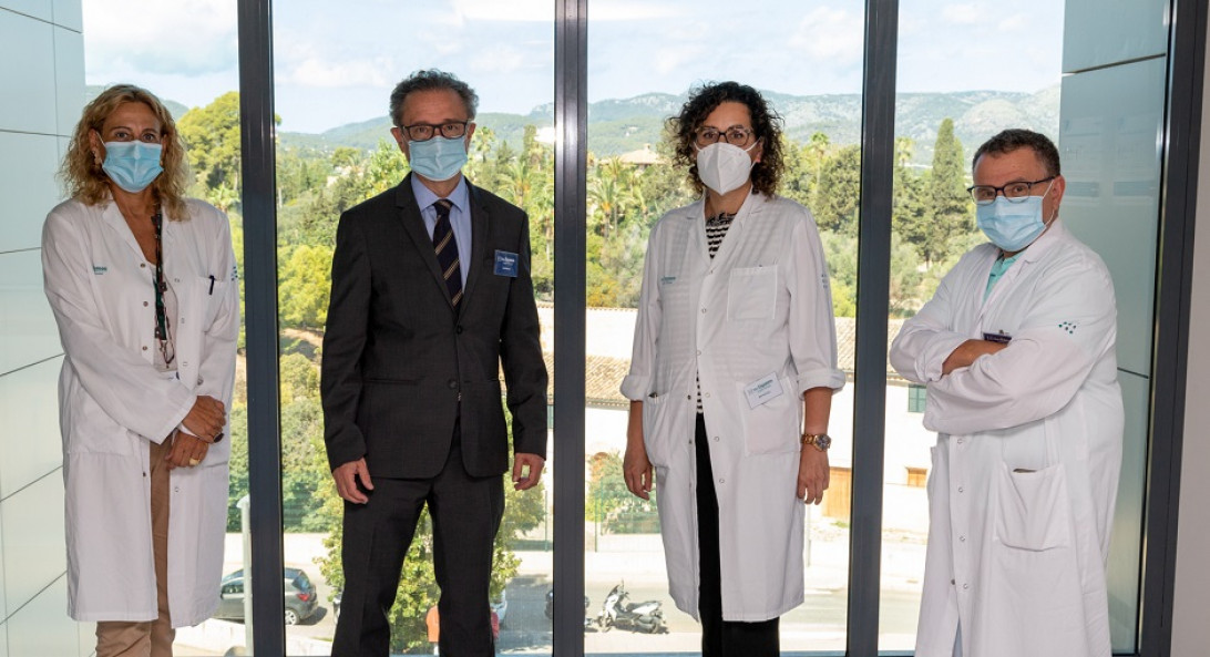 Esta imagen ilustra que: La Dra. Isabel García, nueva jefa del Servicio de Nefrología