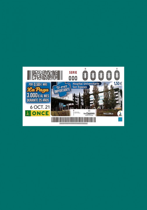 El cupón de la ONCE homenajea al personal del Hospital Universitario Son Espases