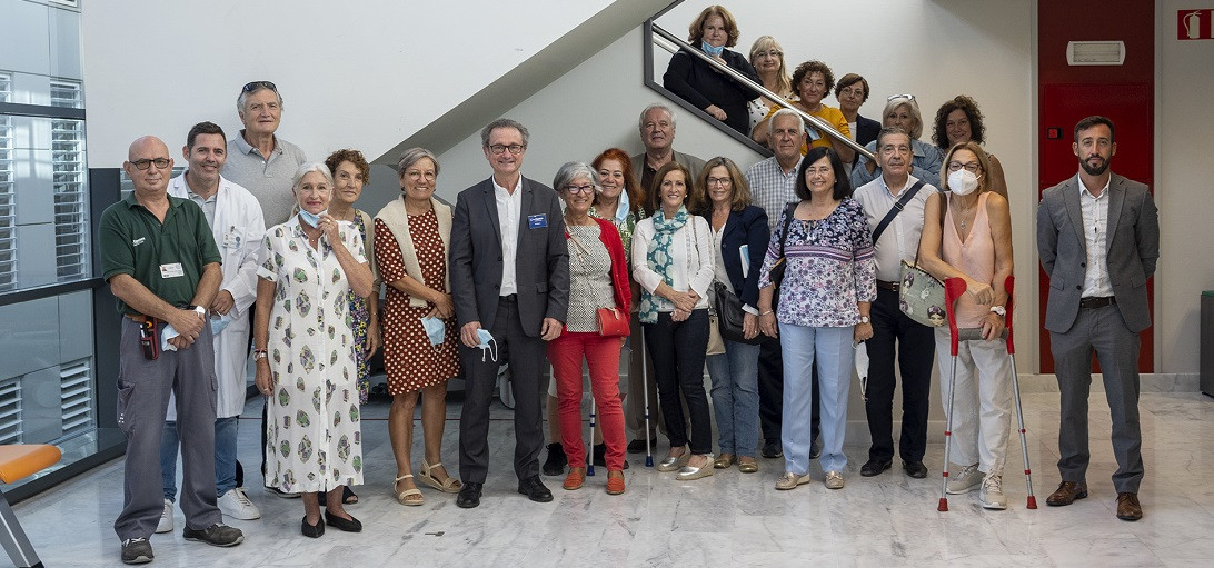 Esta imagen ilustra que: Agraïment als professionals jubilats recentment