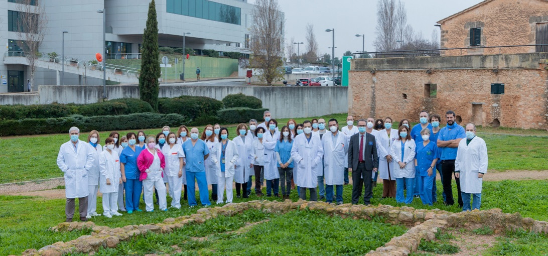 Esta imagen ilustra que: Un hombre de 53 años, primer paciente trasplantado de hígado en las Islas Baleares