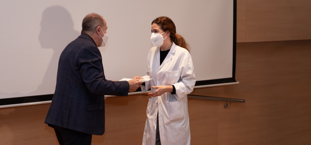 Esta imagen ilustra que: Son Espases lliura els Premis d'Investigació 2021