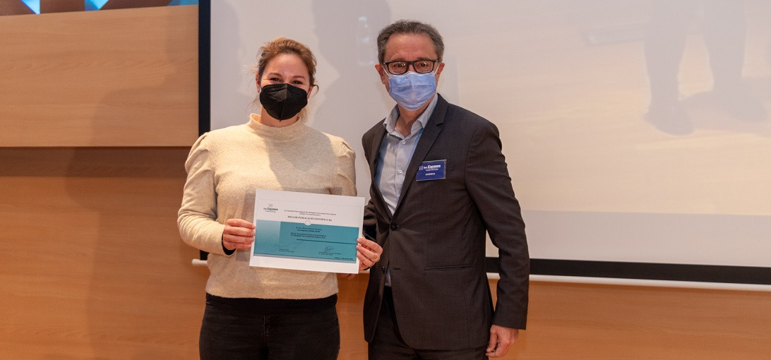 Esta imagen ilustra que: Son Espases lliura els Premis d'Investigació 2021