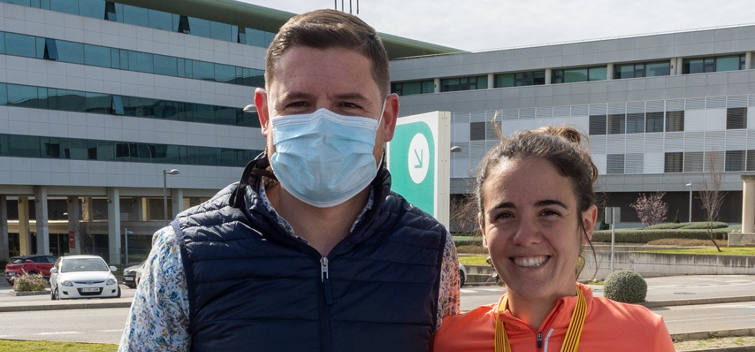 Esta imagen ilustra que: 420 corredores participan en la Quinta Cursa Son Espases