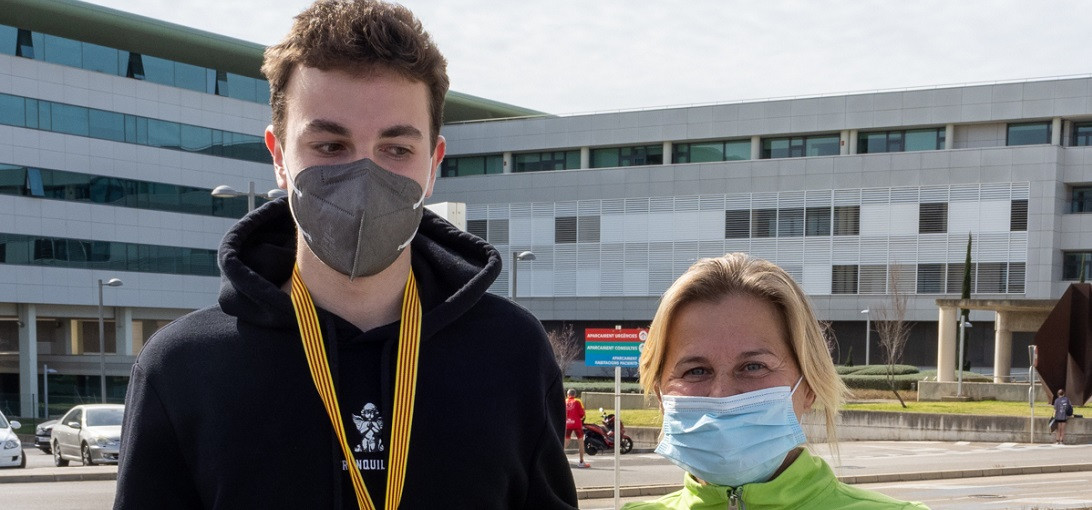 Esta imagen ilustra que: 420 corredores participan en la Quinta Cursa Son Espases