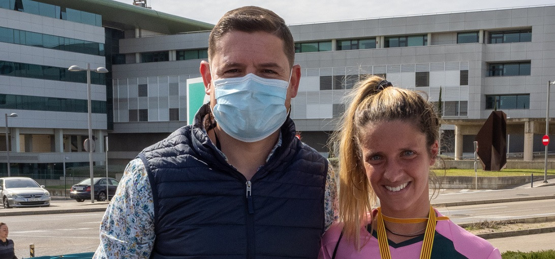 Esta imagen ilustra que: 420 corredores participan en la Quinta Cursa Son Espases