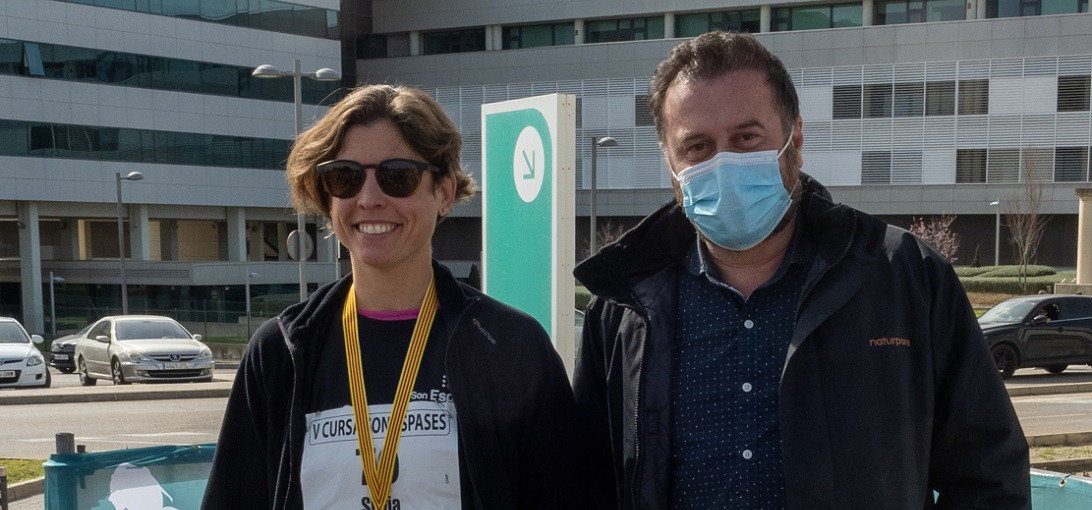 Esta imagen ilustra que: 420 corredores participan en la Quinta Cursa Son Espases