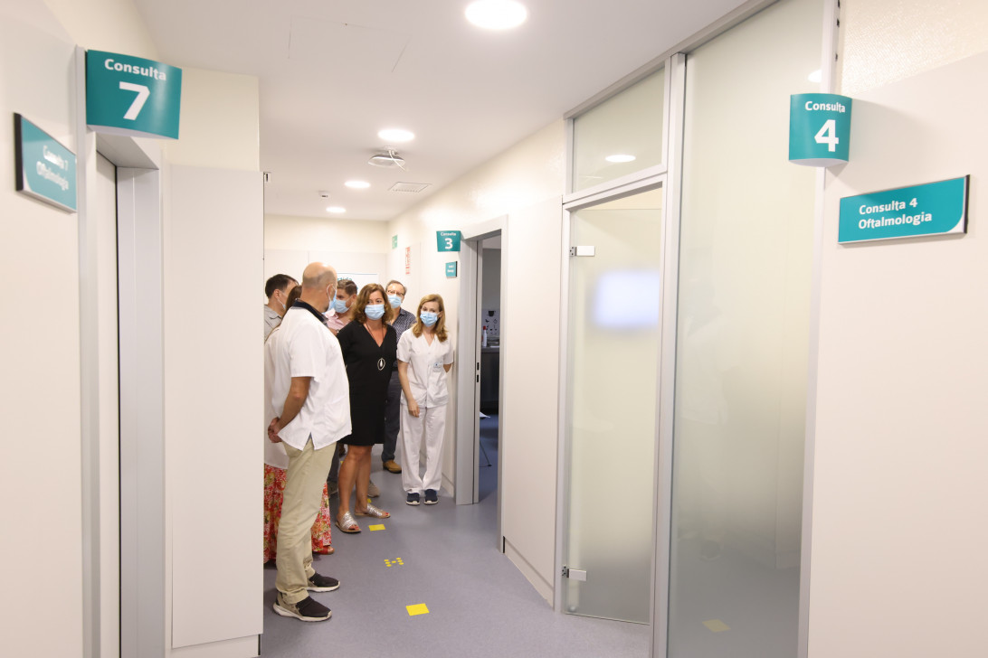 Esta imagen ilustra que: Inversió d'1,9 milions d'euros per a reformar la Unitat de Convalescència C de l'Hospital General