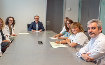 Los doctores Ángela Tarongí, Manuel del Río, Mercedes Falcó y Maria Antònia Duran, nuevos jefes de sección del Hospital