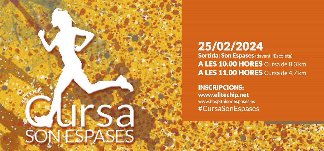 Esta imagen ilustra que: Convocada la Séptima Carrera Son Espases para el próximo 25 de febrero