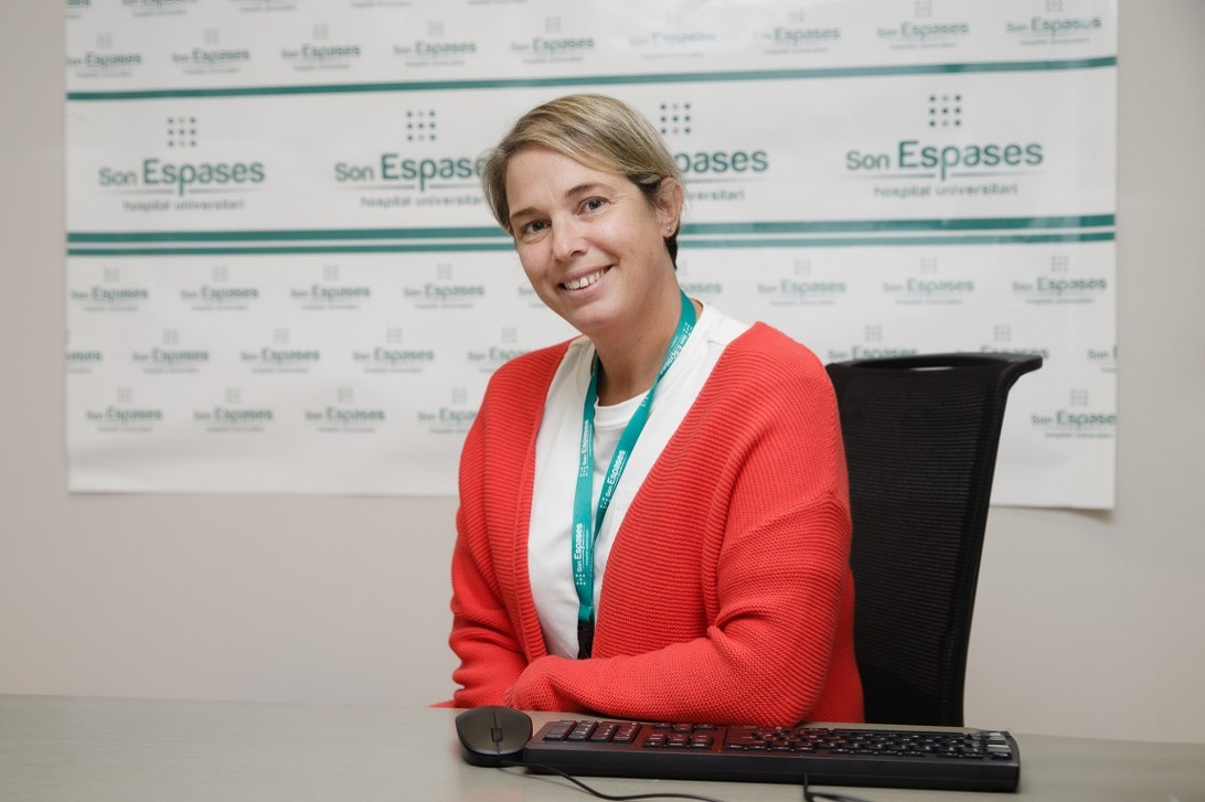 Esta imagen ilustra que: Sabrina Vidal es la nueva responsable del Gabinete de Comunicación del Hospital Universitario Son Espases