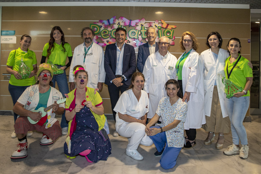 Esta imagen ilustra que: Pediatria de Son Espases ingressa, cada any, prop de 2.200 infants de les Illes Balears