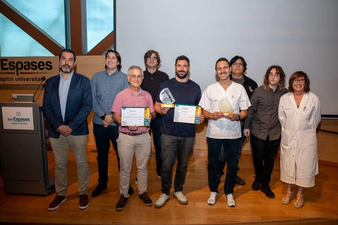 Esta imagen ilustra que: El projecte SOFIA de Rebeca Alexandra Freites Nava guanya el Premi Salut Innova 2025 a Son Espases