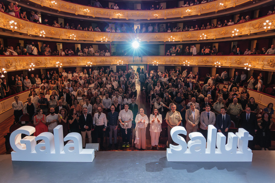 Esta imagen ilustra que: La IX Gala de la Salut premia dinou projectes de Son Espases i de l’Hospital General que reflecteixen l’excel•lència del sistema sanitari balear