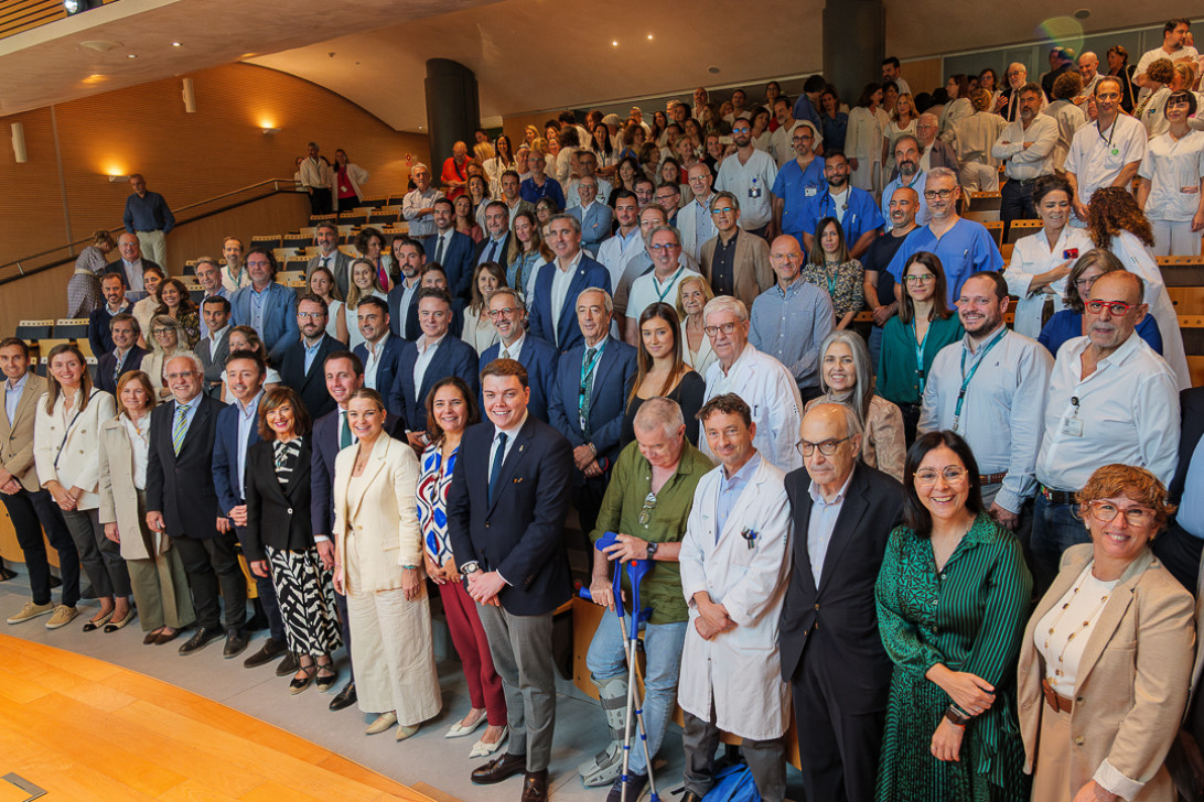 Esta imagen ilustra que: Son Espases celebra 15 años como hospital de referencia en Baleares