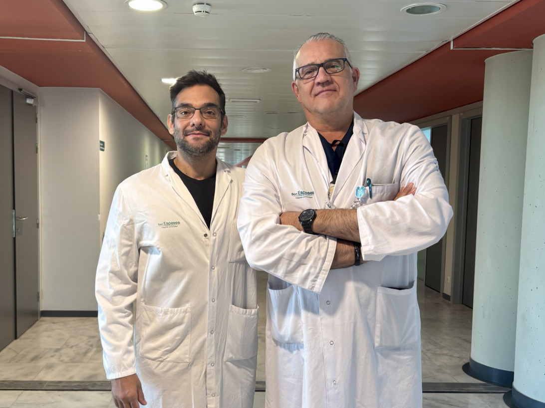 Esta imagen ilustra que: Son Espases s’afegeix a la cirurgia a mida amb una reconstrucció pionera amb costelles de titani impreses  en 3D