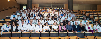 Homenaje a los cuatro jefes de servicio jubilados en 2025