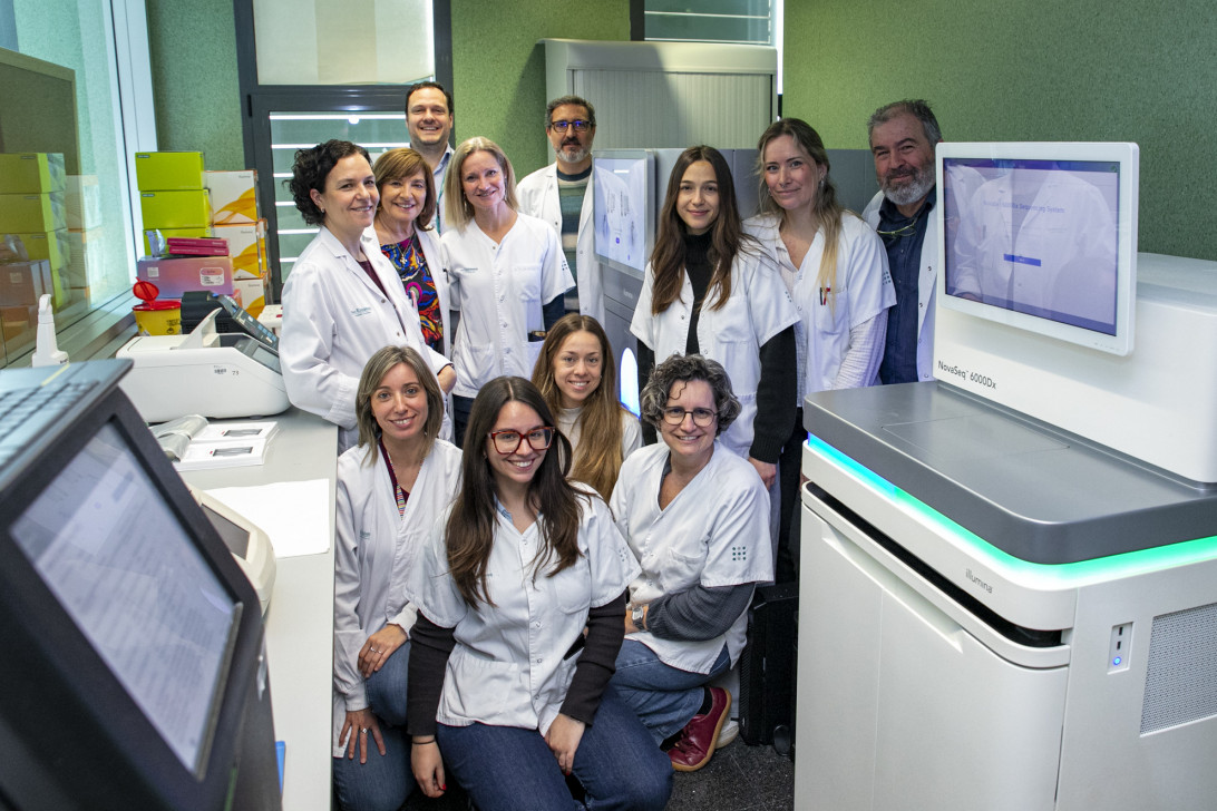 Esta imagen ilustra que: Son Espases pone en marcha un secuenciador genómico de última generación para diagnosticar enfermedades raras y hacer el seguimiento de los tratamientos oncológicos