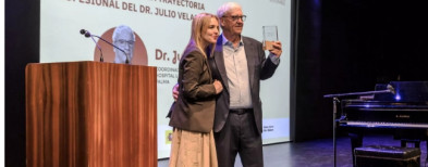 Homenaje al doctor Julio Velasco en el XL Congreso Nacional de Coordinadores de Trasplantes