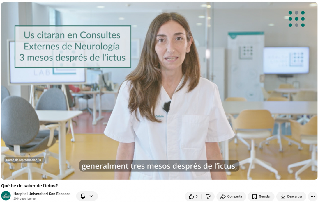 Esta imagen ilustra que: Son Espases consolida el proyecto de prescripción digital con tres nuevos procesos: cirugía de reparación valvular, endometriosis y biopsia hepática