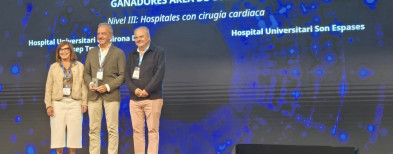 El Hospital Universitario Son Espases, galardonado con el premio TOP 20 de calidad asistencial en el área del corazón